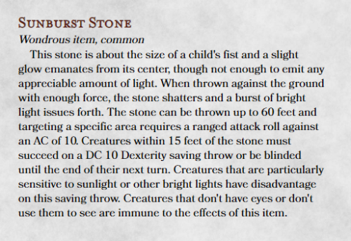 Sunburst Stone